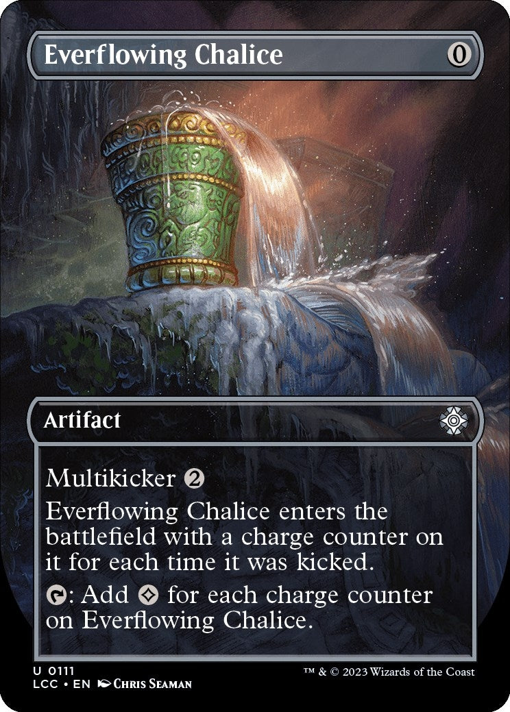 Everflowing Chalice (Borderless) (111) [LCC] - MTG Single