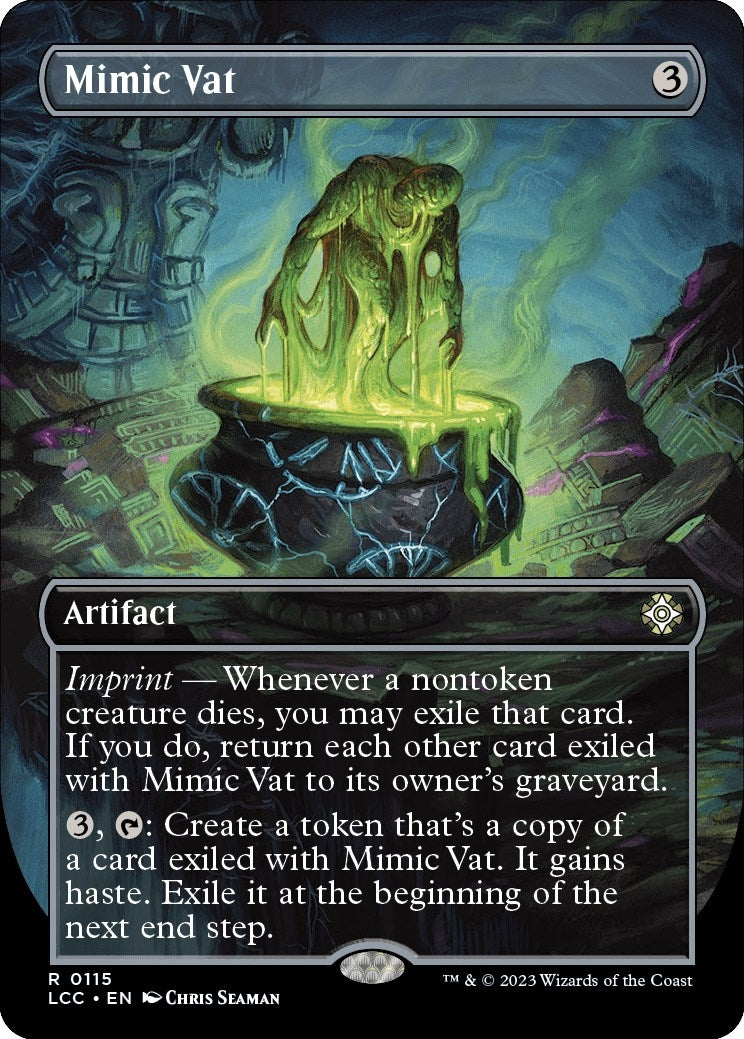 Mimic Vat (Borderless) (115) [LCC] - MTG Single