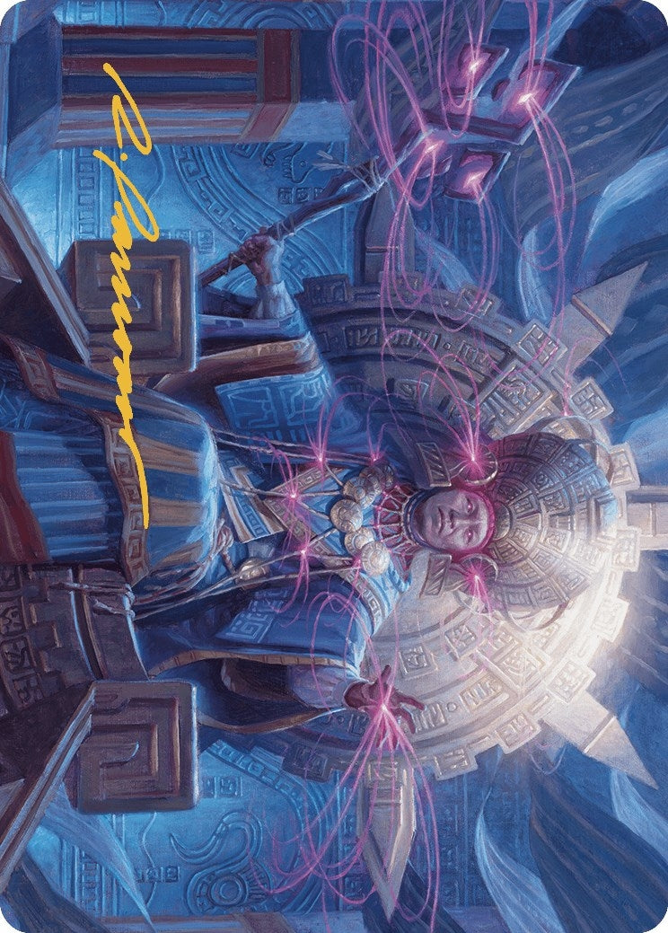 Akal Pakal First Among Equals Art Card (8/81) (Gold-Stamped Signature) (8) [ASLCI] - MTG Single