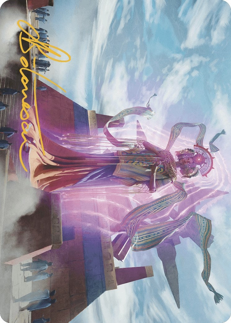 Ojer Taq Deepest Foundation Art Card (4/81) (Gold-Stamped Signature) (4) [ASLCI] - MTG Single