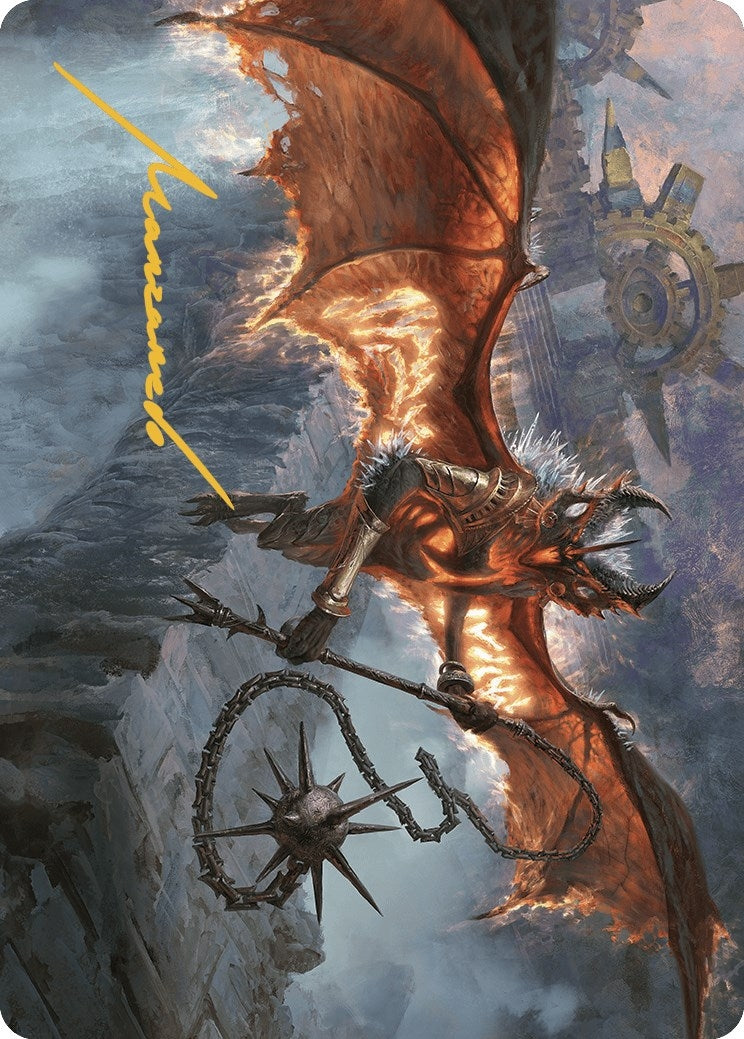 Bloodletter of Aclazotz Art Card (15/81) (Gold-Stamped Signature) (15) [ASLCI] - MTG Single