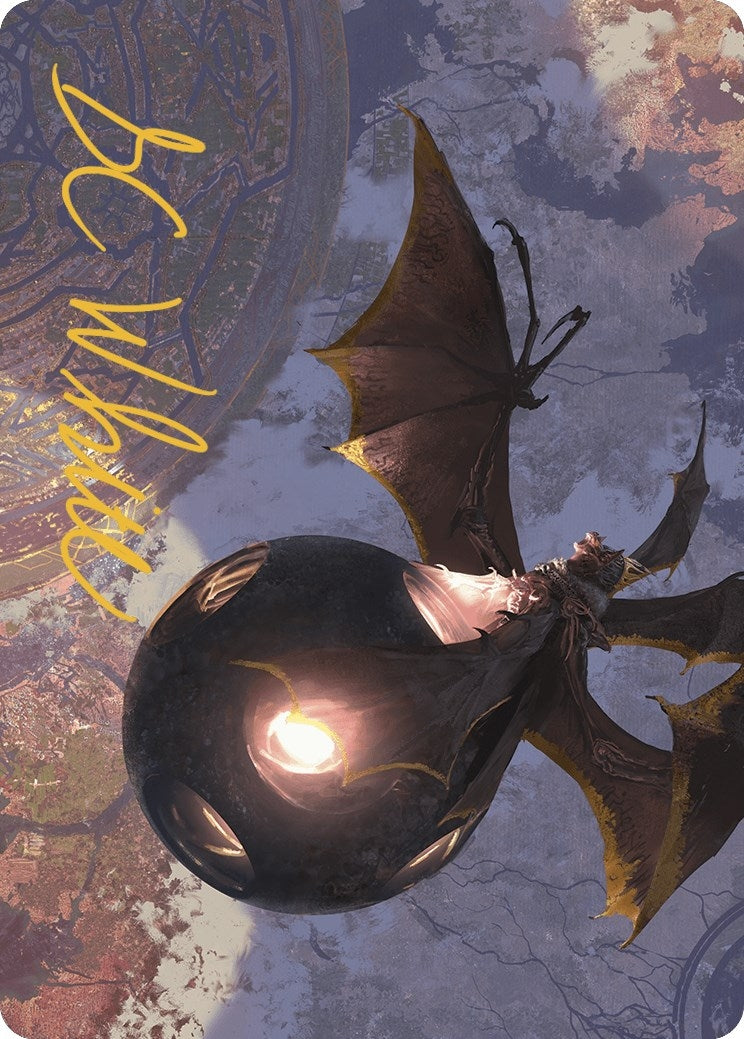 Malicious Eclipse Art Card (Gold-Stamped Signature) (17) [ASLCI] - MTG Single