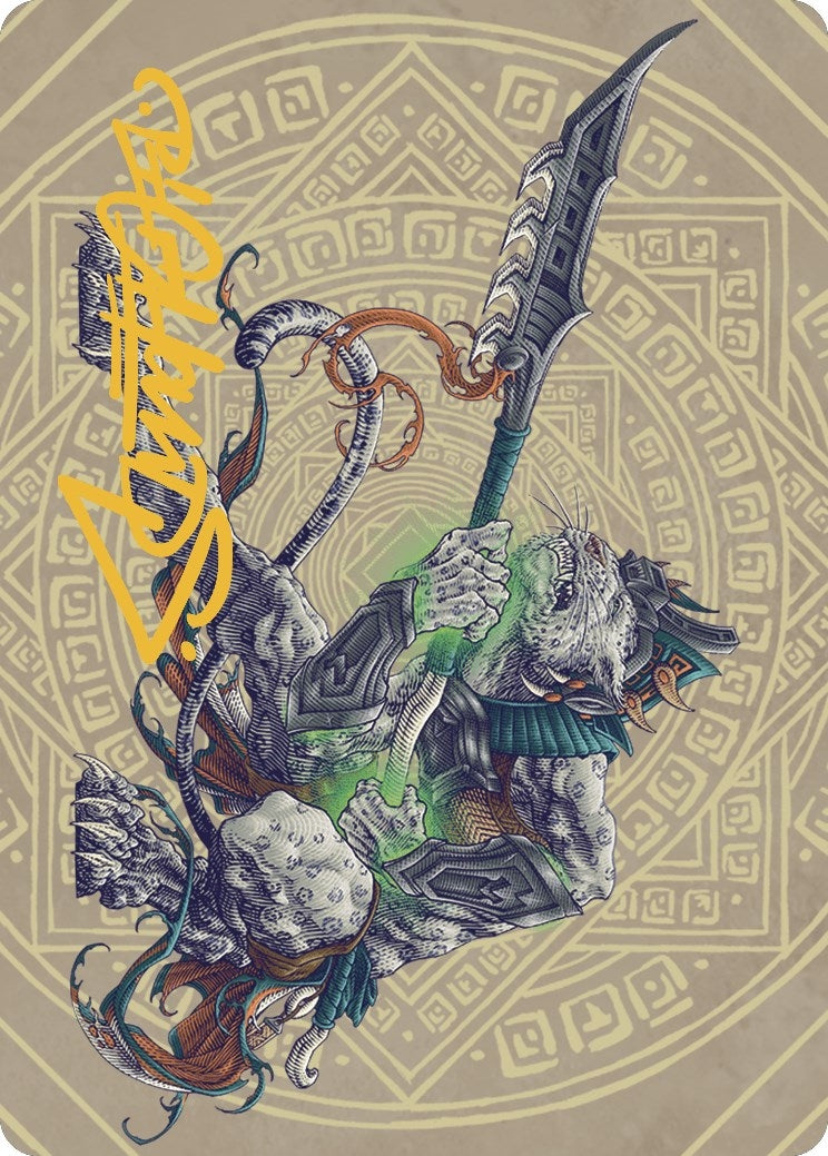 Kutzil Malamet Exemplar Art Card (Gold-Stamped Signature) (50) [ASLCI] - MTG Single