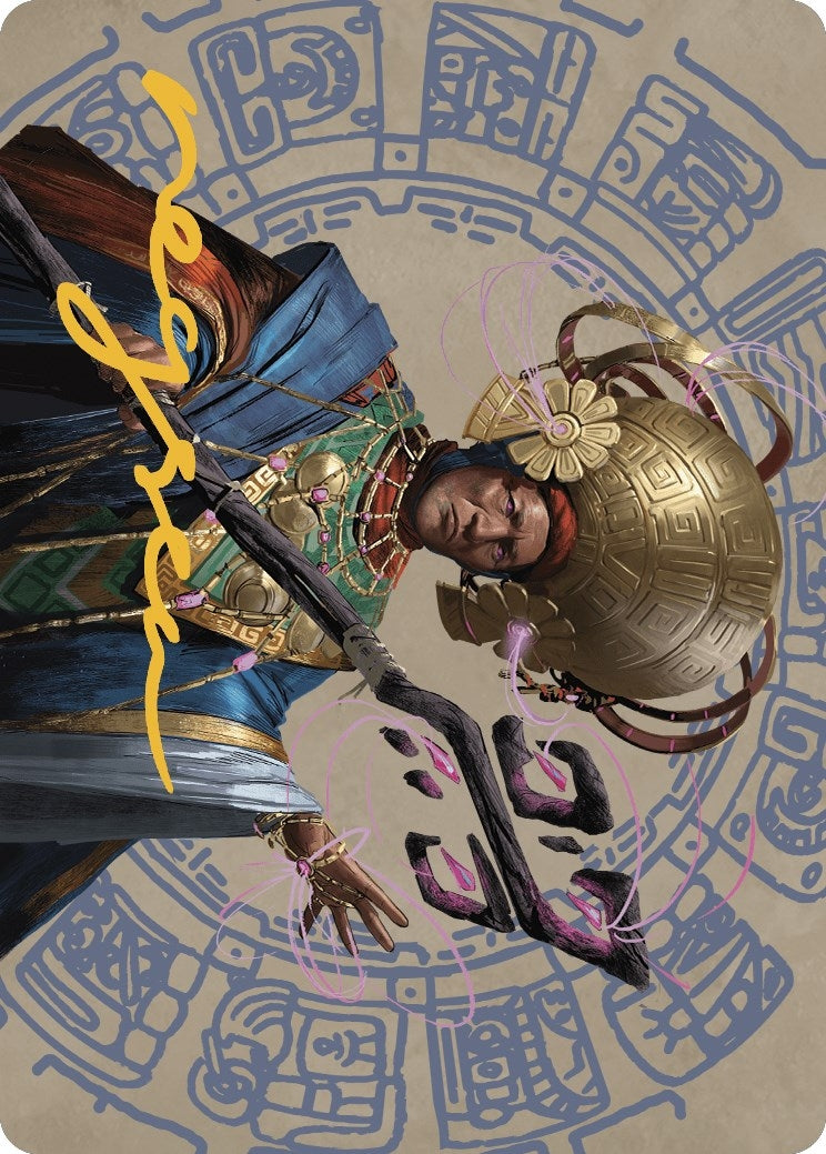 Akal Pakal First Among Equals Art Card (46/81) (Gold-Stamped Signature) (46) [ASLCI] - MTG Single