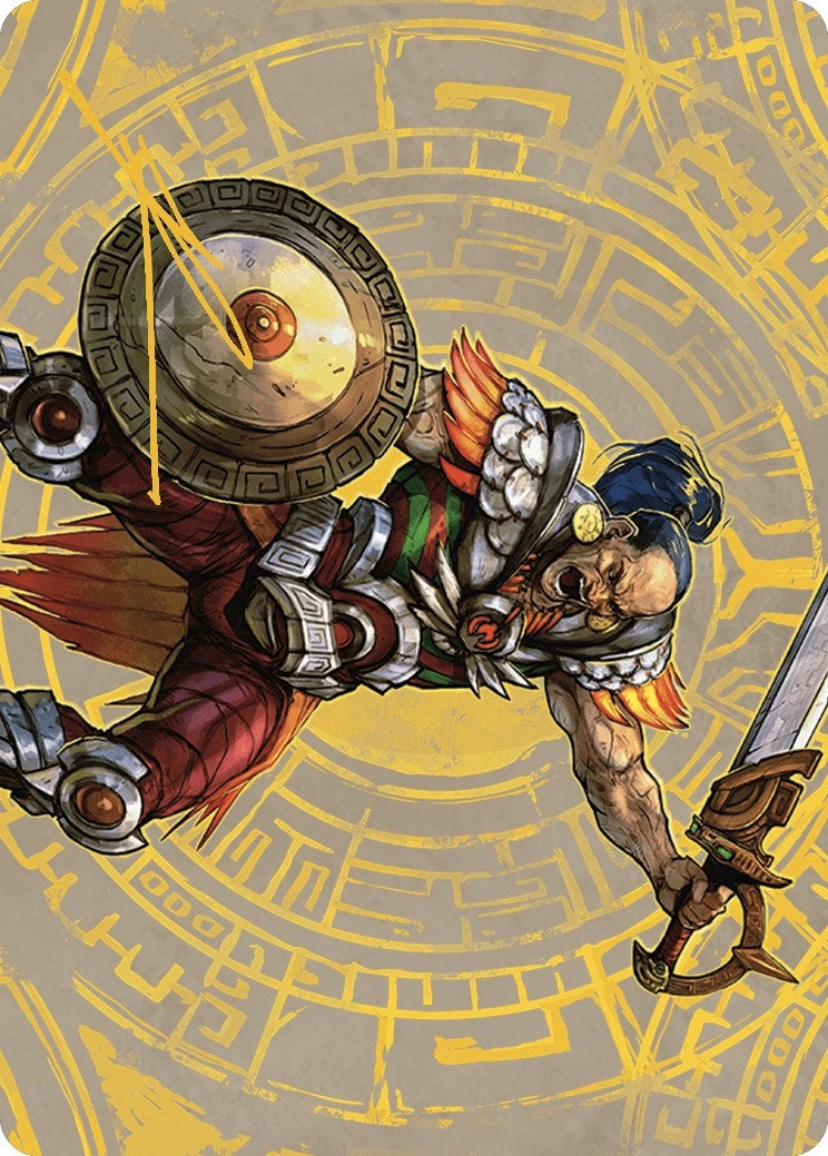 Inti Seneschal of the Sun Art Card (Gold-Stamped Signature) (47) [ASLCI] - MTG Single