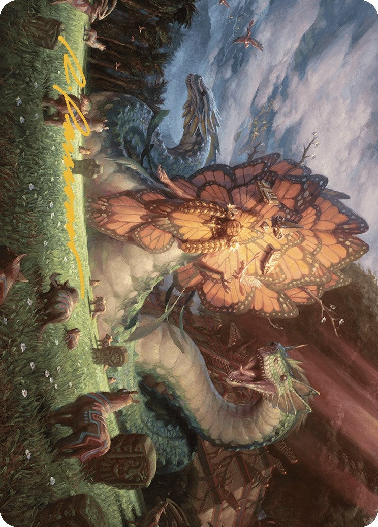 Ojer Kaslem Deepest Growth Art Card (30/81) (Gold-Stamped Signature) (30) [ASLCI] - MTG Single