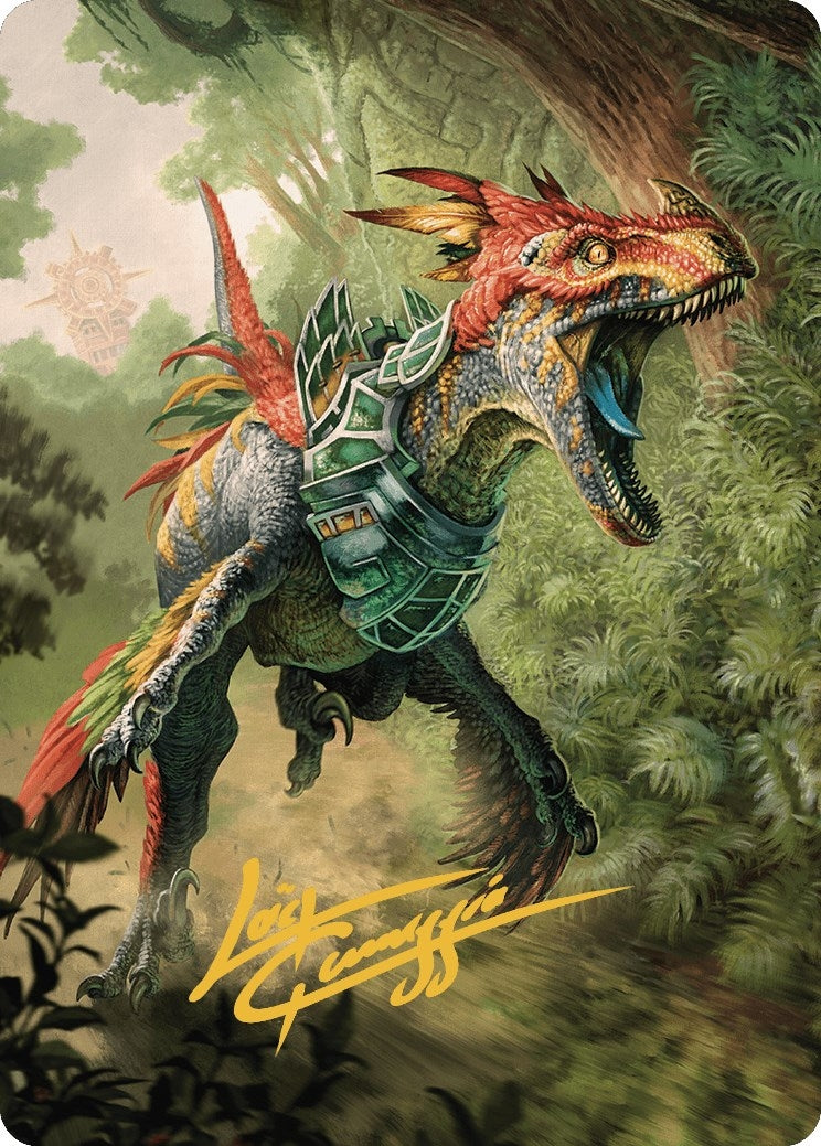 Dinosaur Token Art Card (Gold-Stamped Signature) (67) [ASLCI] - MTG Single