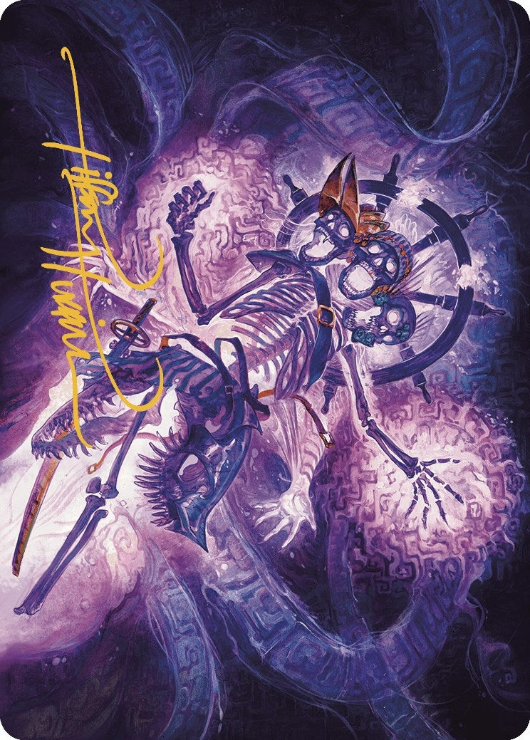 The Grim Captain Art Card (Gold-Stamped Signature) (41) [ASLCI] - MTG Single
