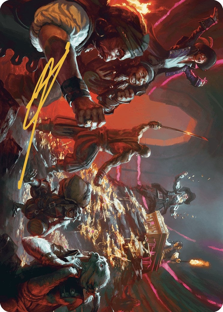 Hit the Mother Lode Art Card (Gold-Stamped Signature) (19) [ASLCI] - MTG Single