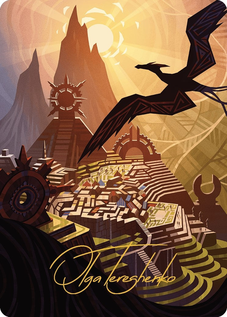 Plains Art Card (Gold-Stamped Signature) (44) [ASLCI] - MTG Single