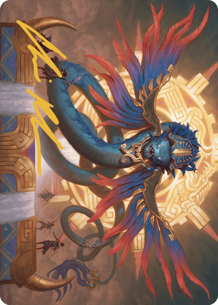 Ojer Pakpatiq Deepest Epoch Art Card (13/81) (Gold-Stamped Signature) (13) [ASLCI] - MTG Single