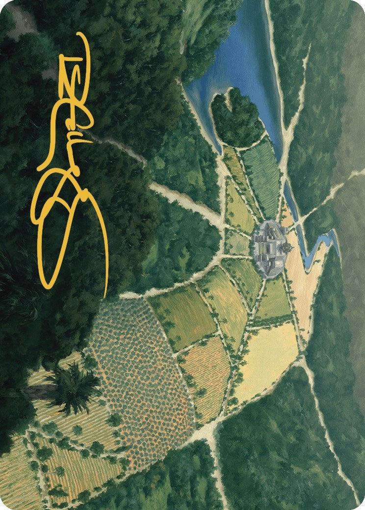 Restless Prairie Art Card (Gold-Stamped Signature) (43) [ASLCI] - MTG Single