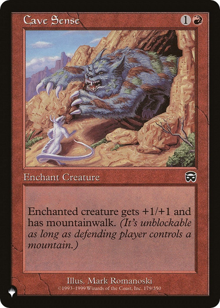 Cave Sense (179) [LIST] - MTG Single