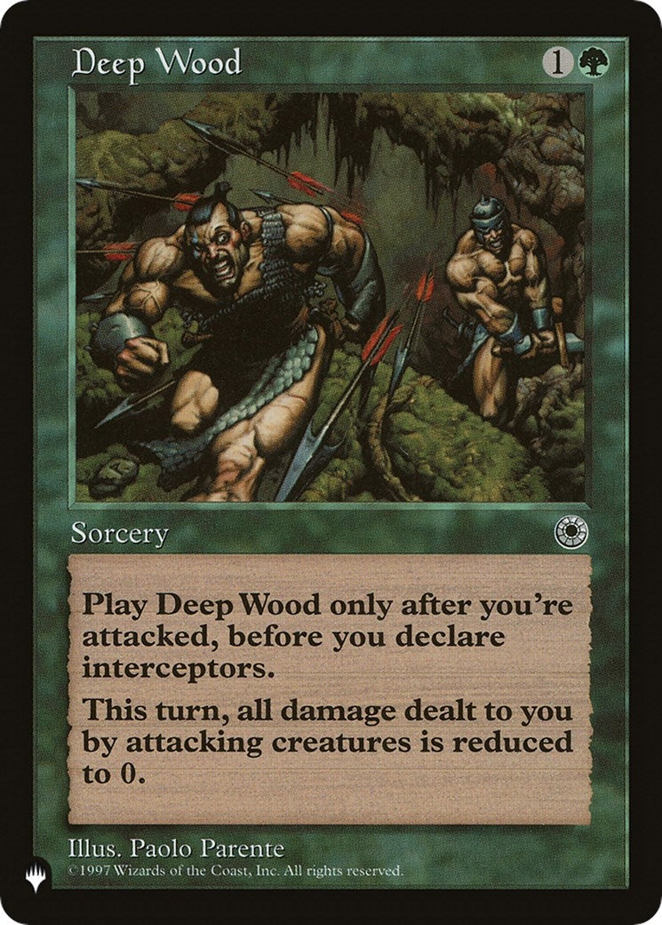 Deep Wood [LIST] - MTG Single