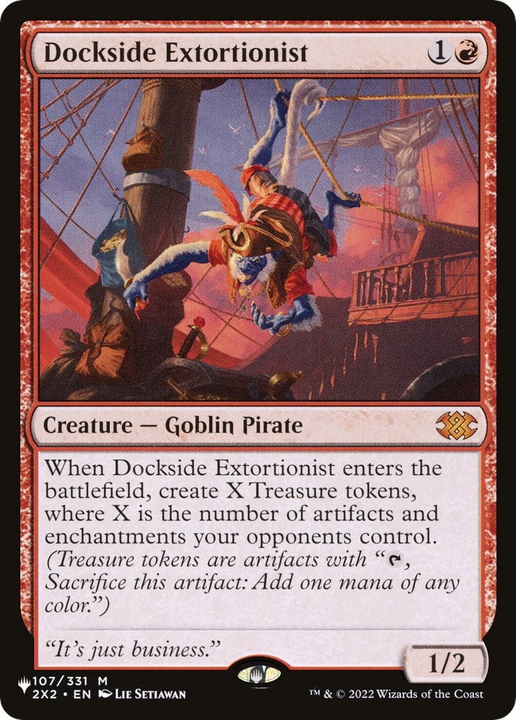 Dockside Extortionist (107) [LIST] - MTG Single