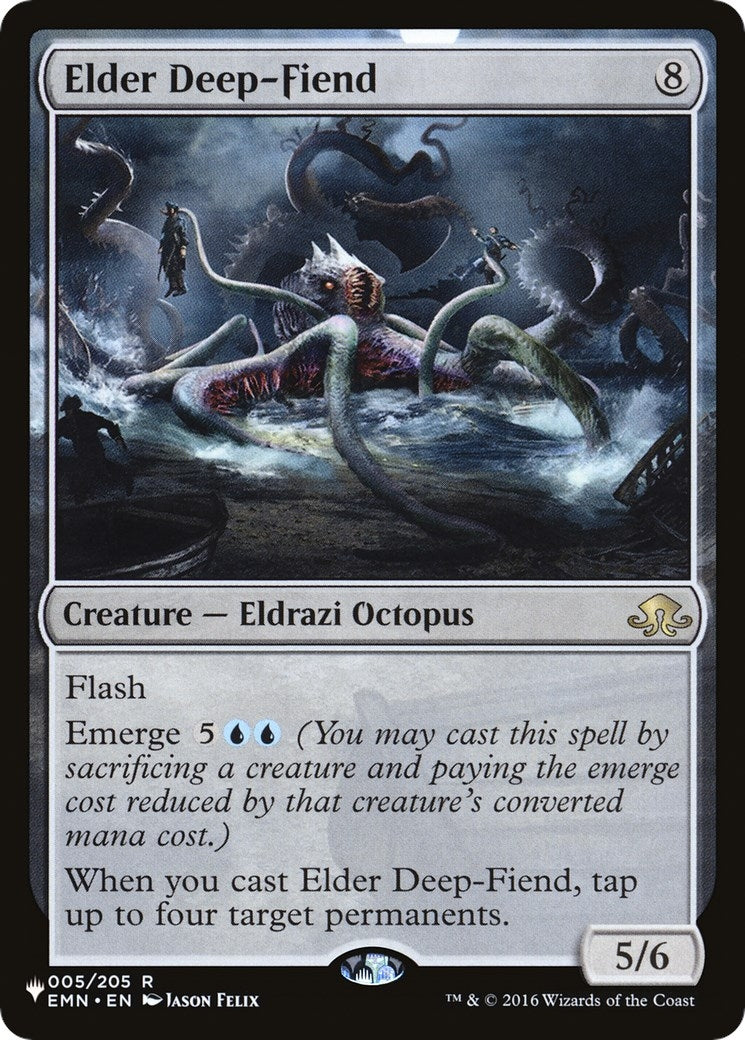 Elder Deep-Fiend (5) [LIST] - MTG Single