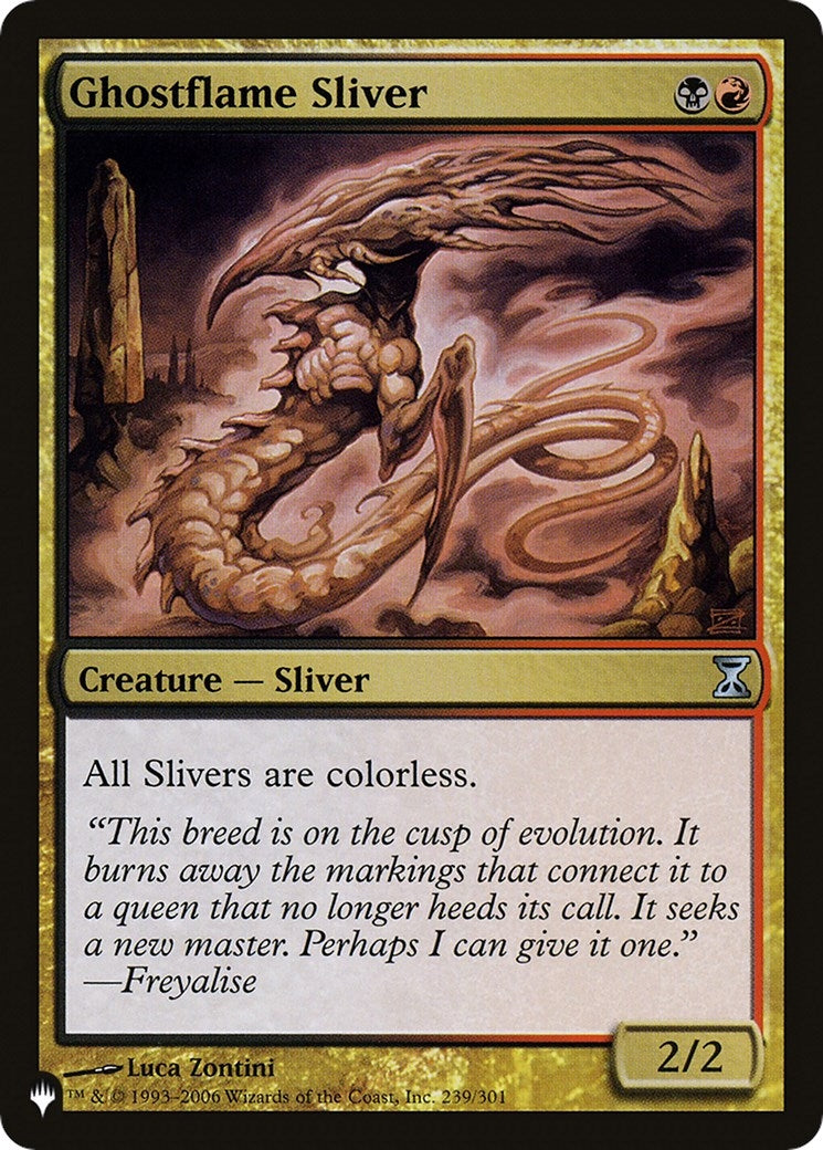 Ghostflame Sliver (239) [LIST] - MTG Single
