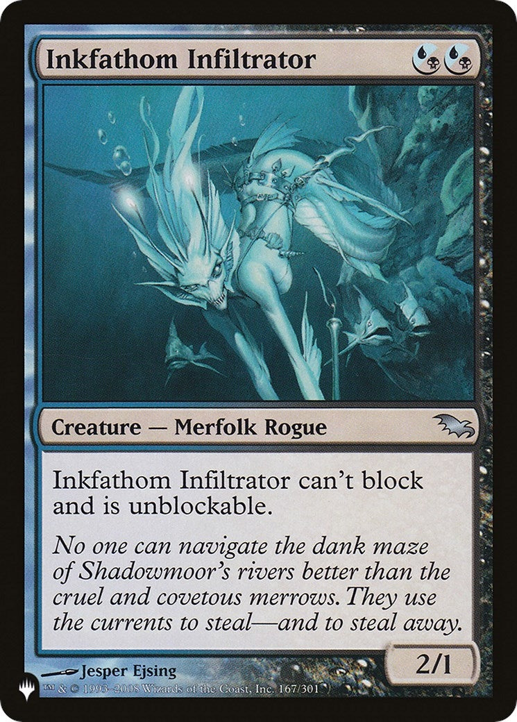 Inkfathom Infiltrator (167) [LIST] - MTG Single