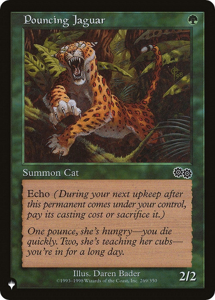 Pouncing Jaguar (269) [LIST] - MTG Single