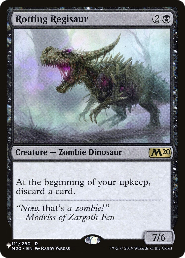 Rotting Regisaur (111) [LIST] - MTG Single