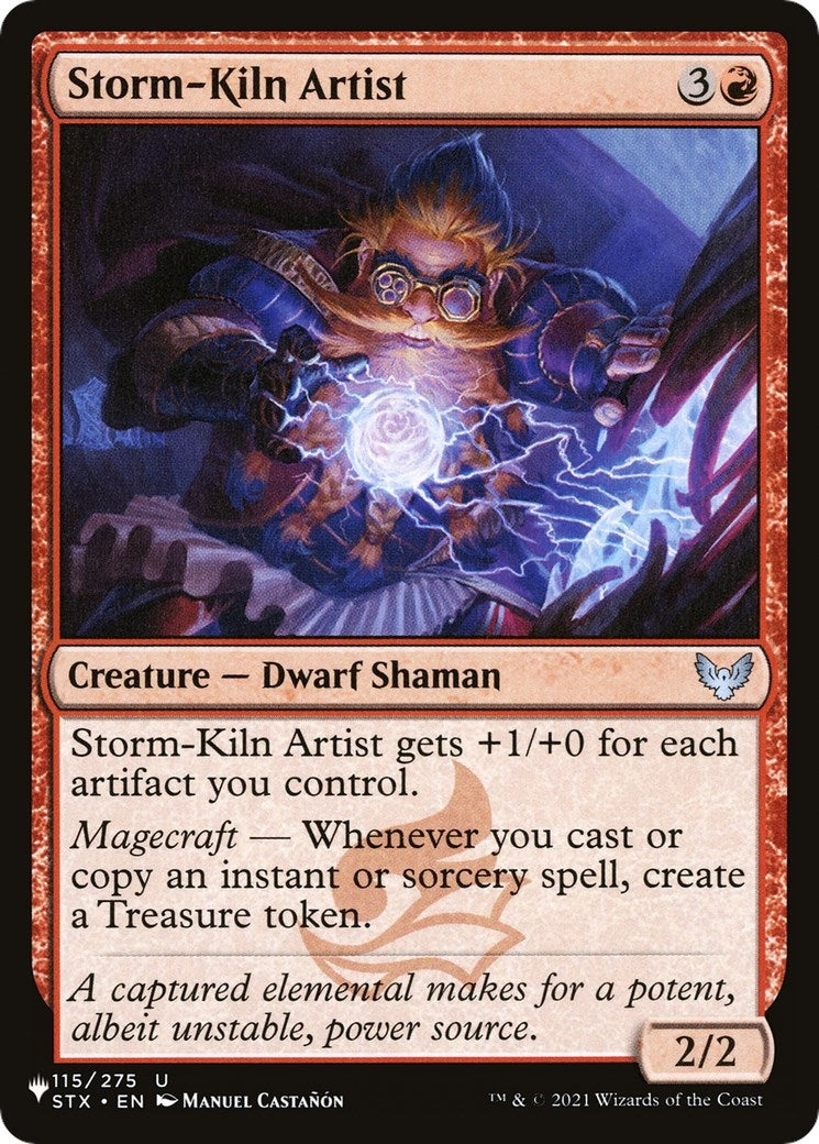 Storm-Kiln Artist (115) [LIST] - MTG Single