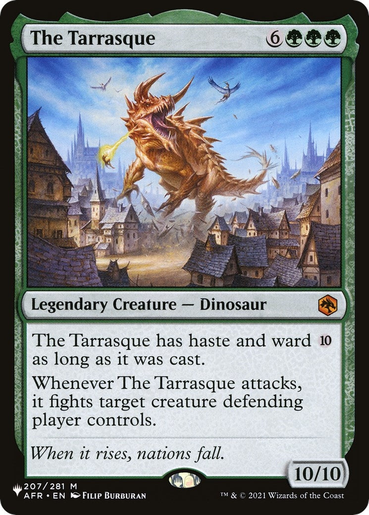 The Tarrasque (207) [LIST] - MTG Single