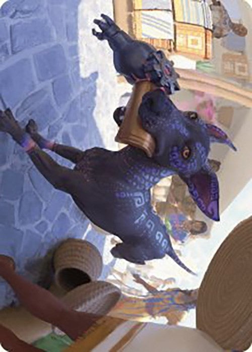 Mischievous Pup Art Card (3) [ASLCI] - MTG Single