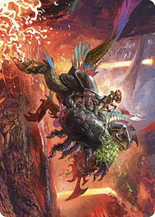 Triumphant Chomp Art Card (21) [ASLCI] - MTG Single