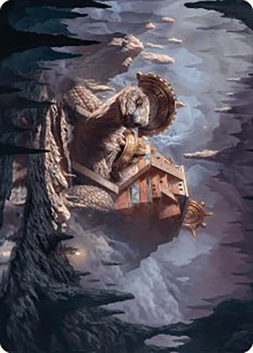 Bedrock Tortoise Art Card (23) [ASLCI] - MTG Single