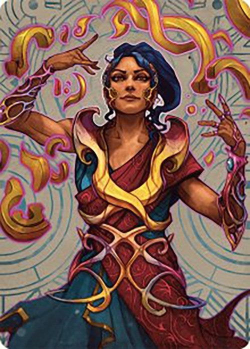 Saheeli the Sun’s Brilliance Art Card (52) [ASLCI] - MTG Single