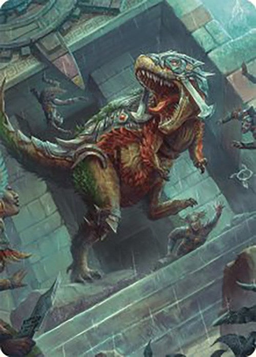 Carnage Tyrant Art Card (66) [ASLCI] - MTG Single