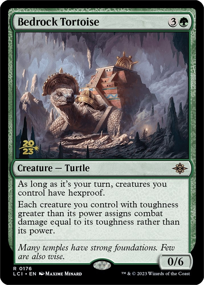Bedrock Tortoise (176) [PRE] - MTG Single