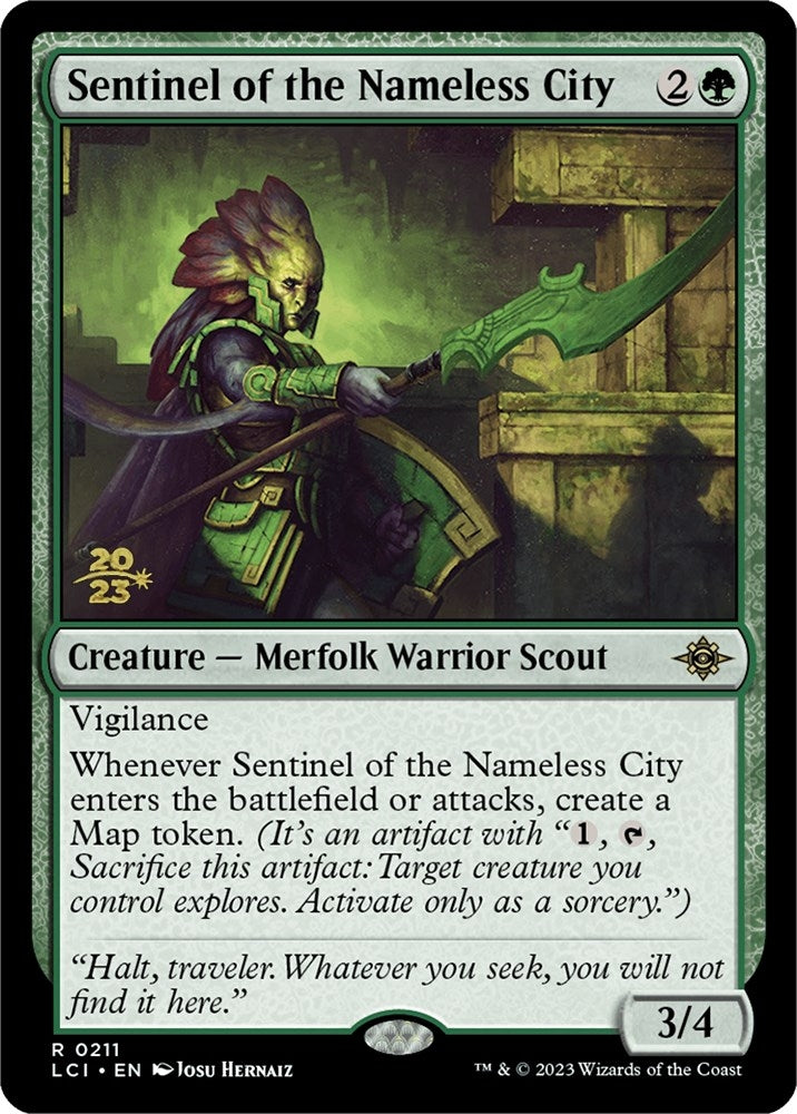 Sentinel of the Nameless City (211) [PRE] - MTG Single