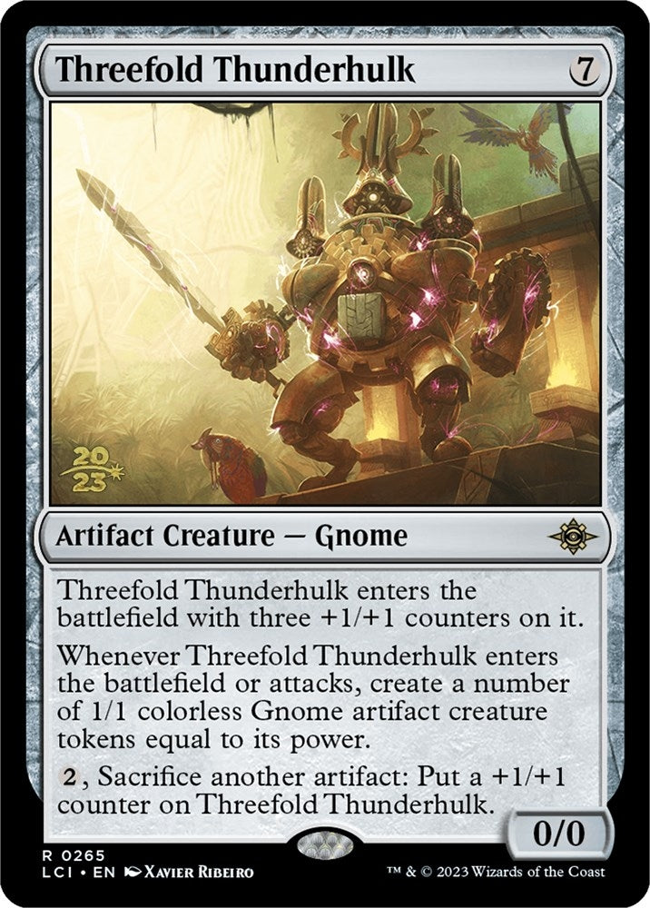 Threefold Thunderhulk (265) [PRE] - MTG Single