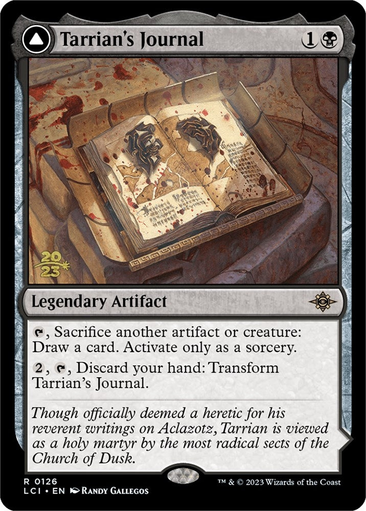 Tarrian’s Journal (126) [PRE] - MTG Single