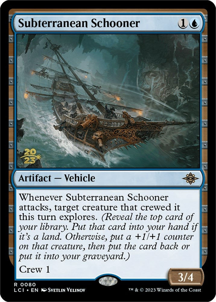 Subterranean Schooner (80) [PRE] - MTG Single