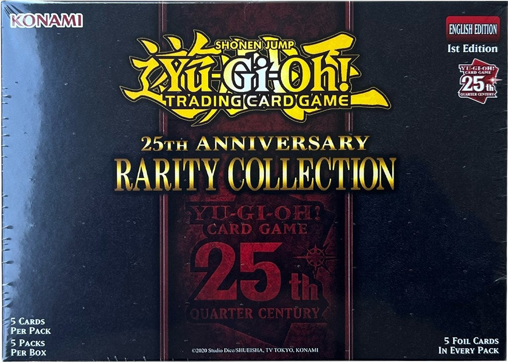 25th Anniversary Rarity Collection Booster Box (Retail Exclusive) (RA01) - YuGiOh Sealed