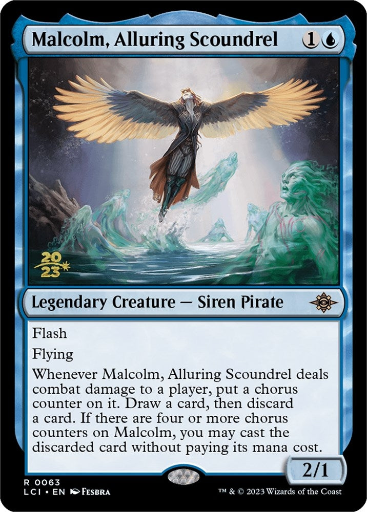 Malcolm Alluring Scoundrel (63) [PRE] - MTG Single