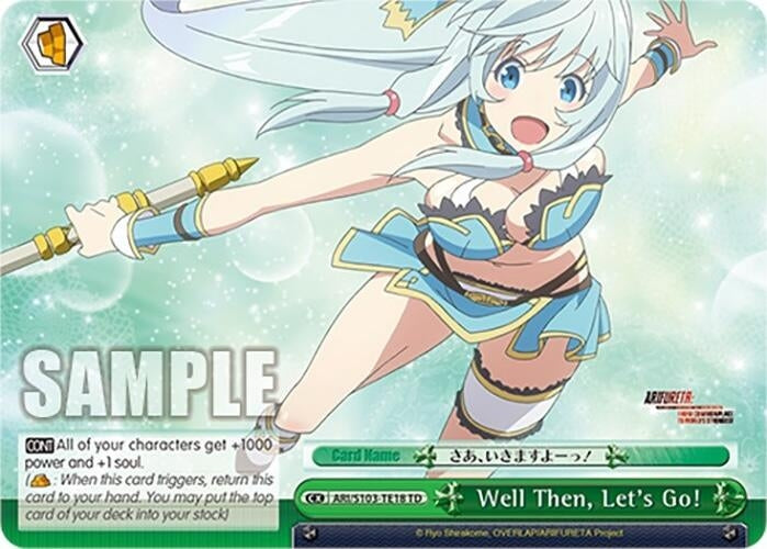 Well Then Let’s Go! (10318) - Weiss Schwarz Single