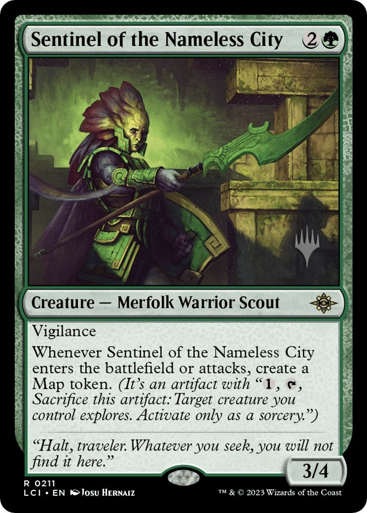 Sentinel of the Nameless City (211) [PPLCI] - MTG Single