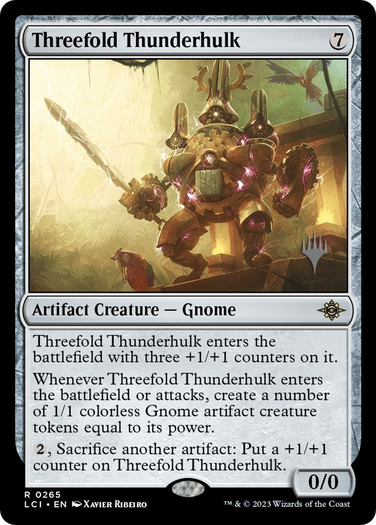 Threefold Thunderhulk (265) [PPLCI] - MTG Single