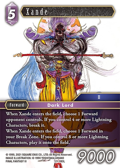 Xande (21) [21] - Final Fantasy TCG Single
