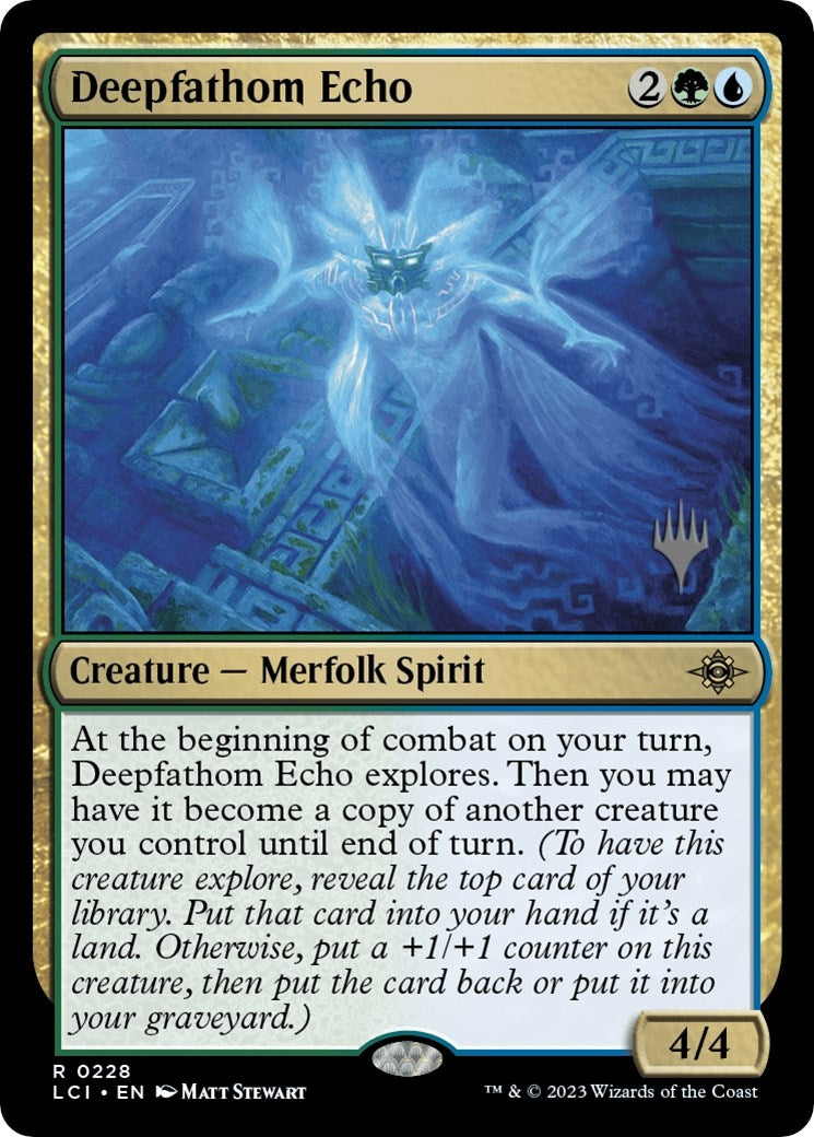 Deepfathom Echo (228) [PPLCI] - MTG Single