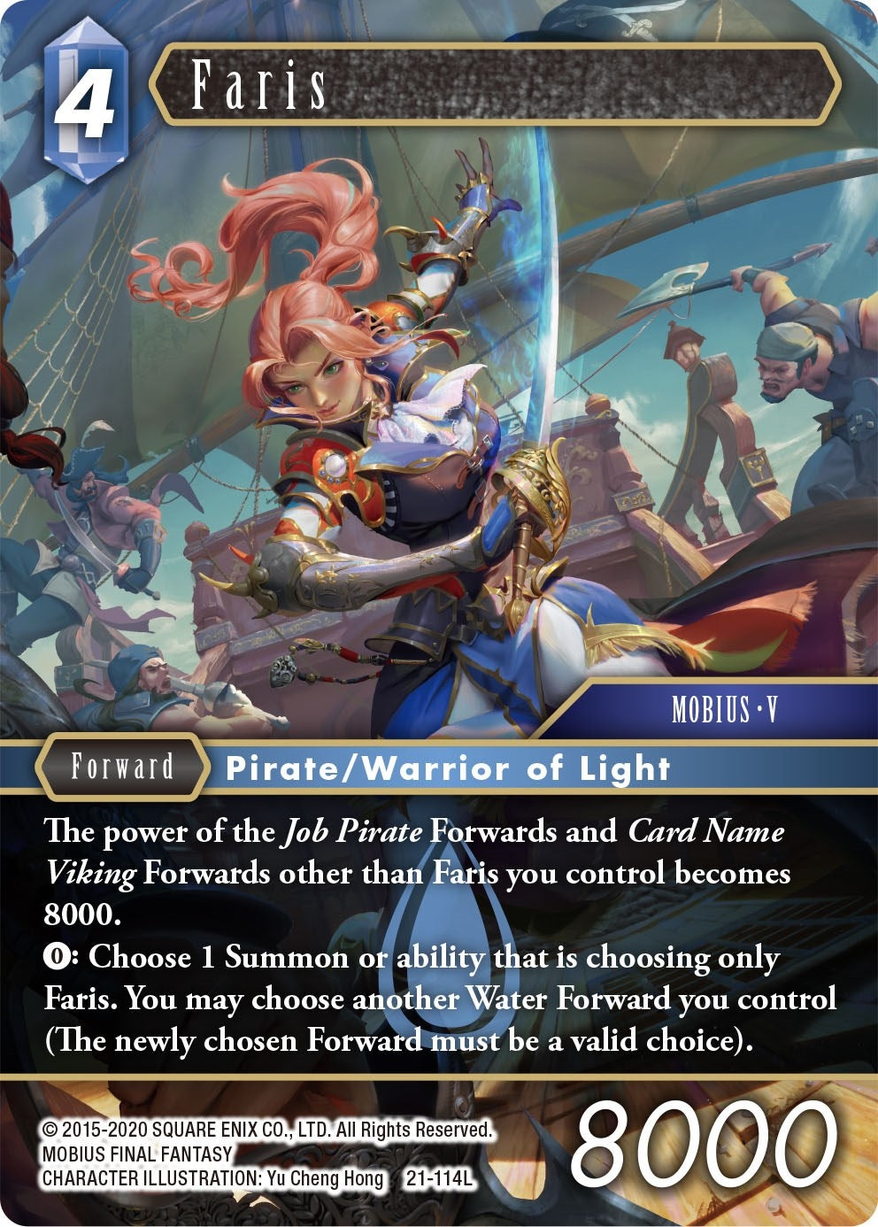 Faris (21) [21] - Final Fantasy TCG Single