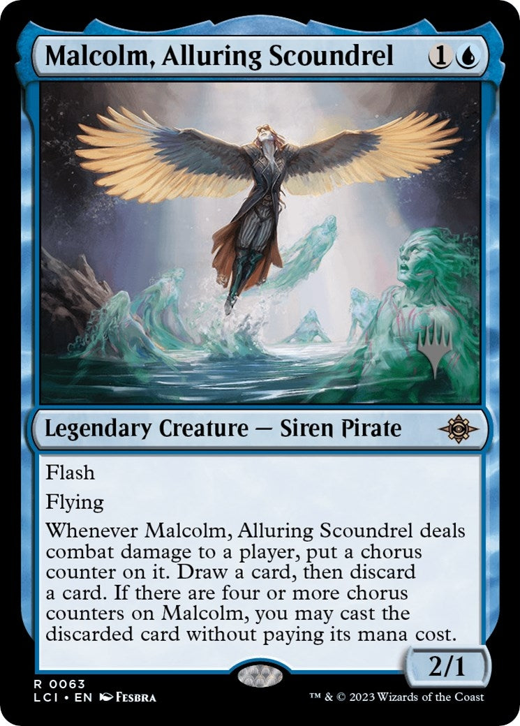 Malcolm Alluring Scoundrel (63) [PPLCI] - MTG Single