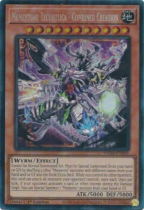Mementoal Tecuhtlica - Combined Creation (CR) (1) (VASM) - YuGiOh Single