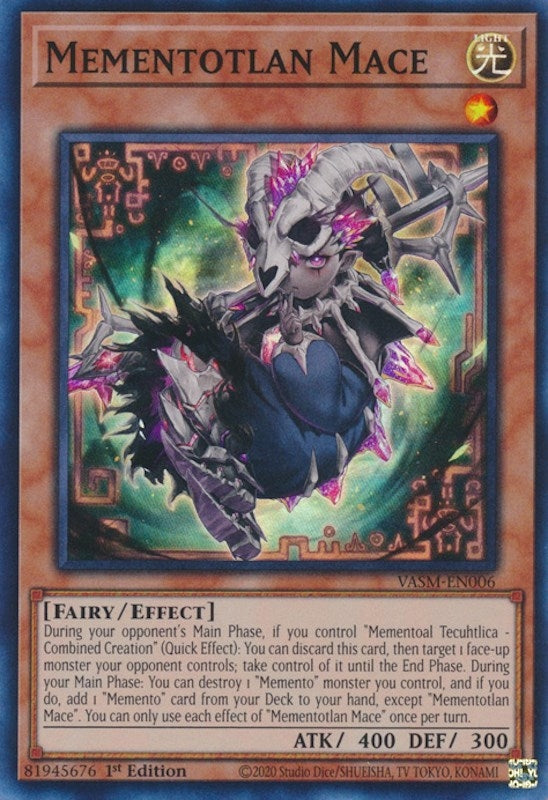 Mementotlan Mace (6) (VASM) - YuGiOh Single