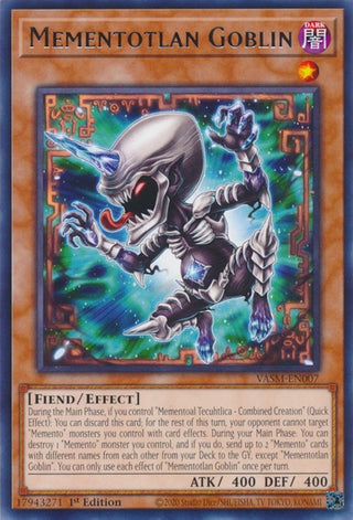 Mementotlan Goblin (7) (VASM) - YuGiOh Single