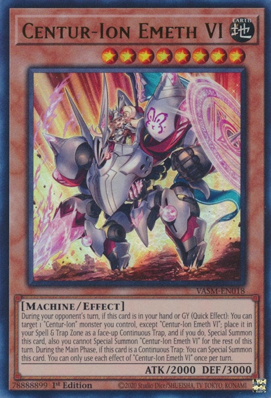 Centur-Ion Emeth VI (18) (VASM) - YuGiOh Single