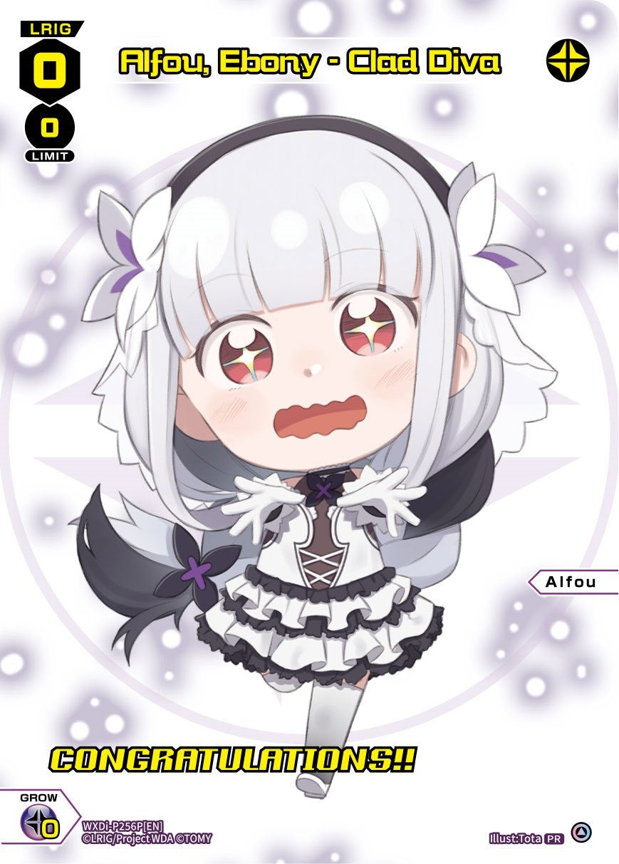 Alfou Ebony - Clad Diva (November 2023) (Winner) (256) [WXDi-P] - WIXOSS Single